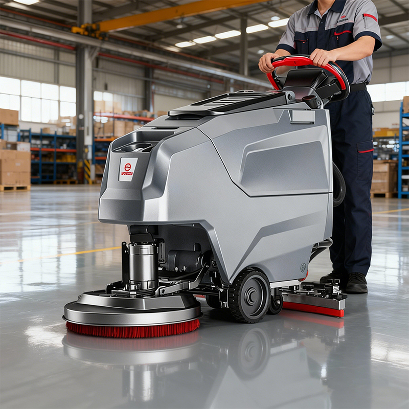 工厂大面积清洁升级|帕尔普线路器材携手X2E洗地机,5500㎡车间高效省心